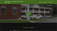Desktop Screenshot of aaroncenter.com